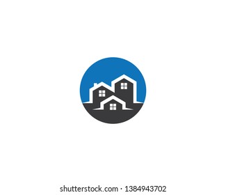 Diseño de ilustración vectorial de símbolo de casa