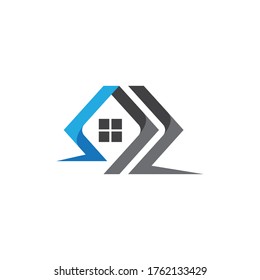 Diseño de ilustración vectorial de símbolo de casa