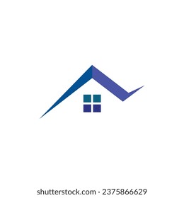 Diseño de ilustración vectorial de símbolo de casa