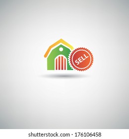 House symbol,vector 