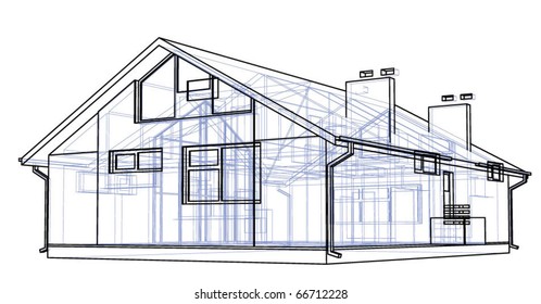 house technical draw