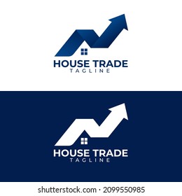 Vector de diseño de plantillas para logotipos de marcas en casa. adecuado para su empresa