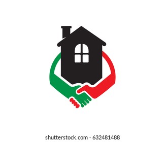 House Trade Logo Template Design Vector, Emblem, Design Concept, Creative Symbol, Icon