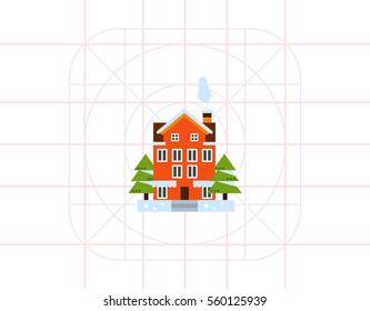 House and tree 