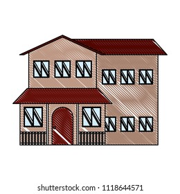 house of two floors