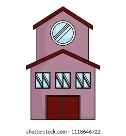 house of two floors