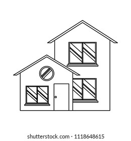 house of two floors