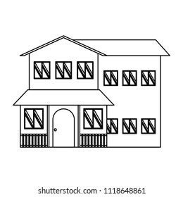 house of two floors