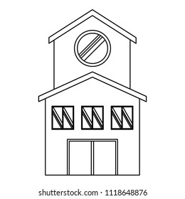 house of two floors