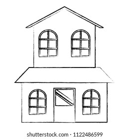 house of two floors