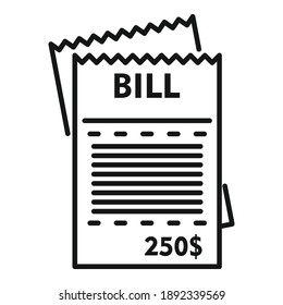 1,793 Utility bills icons Images, Stock Photos & Vectors | Shutterstock