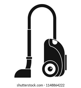 House vacuum cleaner icon. Simple illustration of house vacuum cleaner vector icon for web design isolated on white background