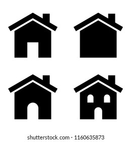 House Vector Clip Art Set