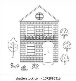 House vector design, graphic