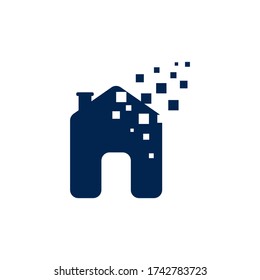 ilustración de diseño de vector de casa