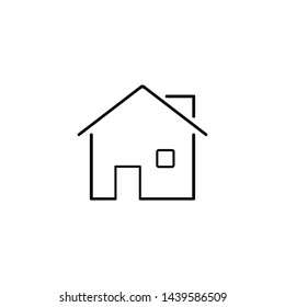 House Vector Eps Icon Symbol Template 