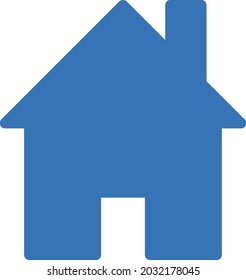 house vector glyph colour icon