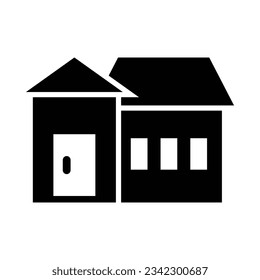 House Vector Glyph Icon For Personal And Commercial Use.
