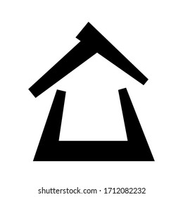 house vector graphic design illustration template