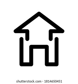 House Vector Home Line Icons for your navigation bar on website, application, brosur, pamflet, cv