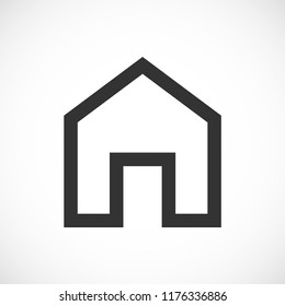 house vector icon 10 eps