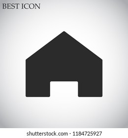 house vector icon 10 eps