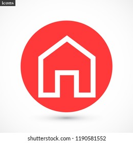 house vector icon 10 eps
