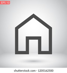 house vector icon 10 eps