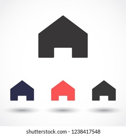 house vector icon 10 eps