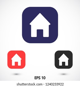 house vector icon 10 eps