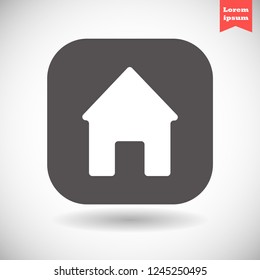 house vector icon 10 eps