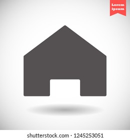 house vector icon 10 eps
