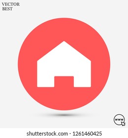 house vector icon 10 eps