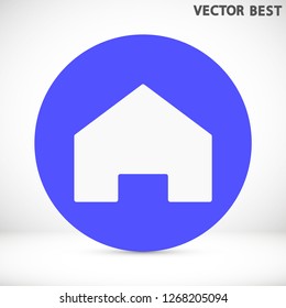 house vector icon 10 eps