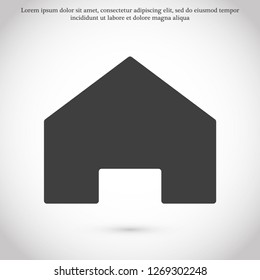 house vector icon 10 eps
