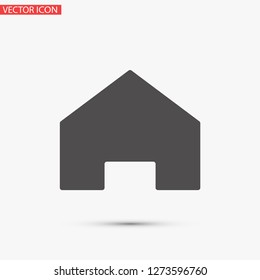 house vector icon 10 eps