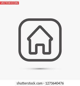 house vector icon 10 eps