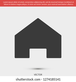 house vector icon 10 eps