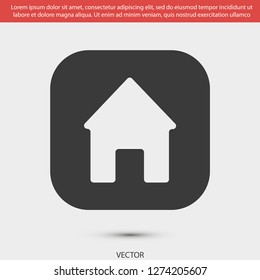 house vector icon 10 eps