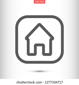 house vector icon 10 eps