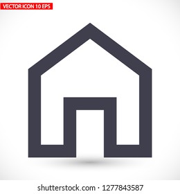house vector icon 10 eps