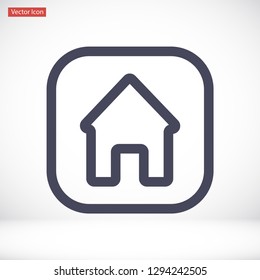 house vector icon 10 eps