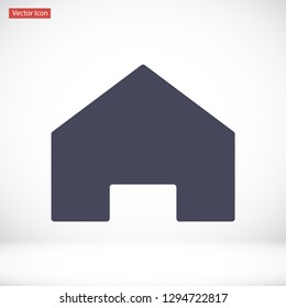 house vector icon 10 eps