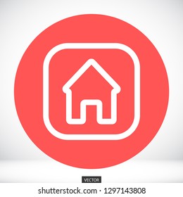 house vector icon 10 eps