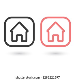 house vector icon 10 eps