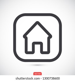 house vector icon 10 eps