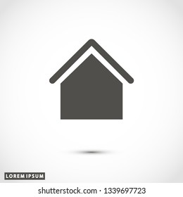 HOUSE vector icon 10 eps
