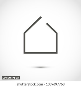 HOUSE vector icon 10 eps