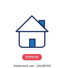 HOUSE vector icon 10 eps - Vector