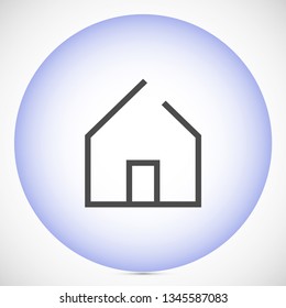 HOUSE vector icon 10 eps